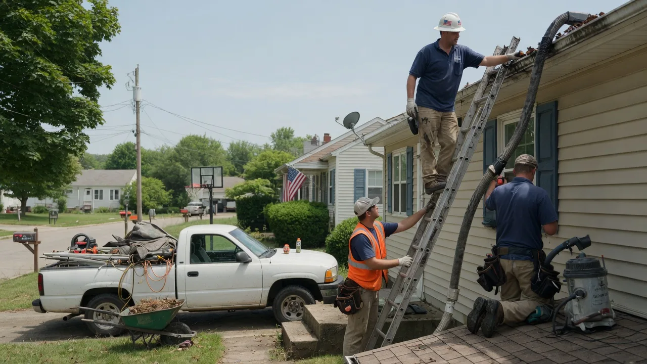 Gutter Installation in North Manchester, IN near me